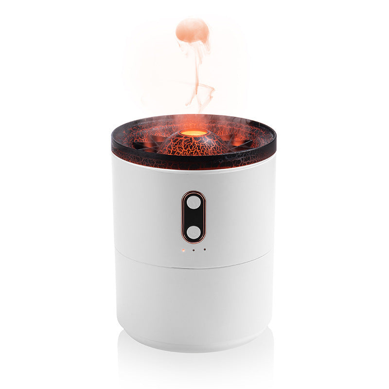 Flame Glow Aroma Diffuser & USB Humidifier Night Light